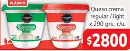 Beltrán Supermercados La serenisima queso crema regular / light oferta