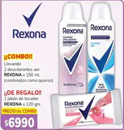 Beltrán Supermercados Rexona desodorantes aer. oferta