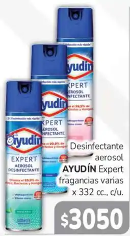 Beltrán Supermercados Ayudín desinfectante aerosol expert fragancias varias oferta