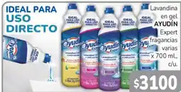 Beltrán Supermercados Ayudín lavandina en gel expert fragancias varias oferta