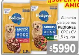 Beltrán Supermercados Pedigree alimento para perros adulto oferta