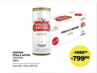 Atomo Conviene Cerveza Stella Artois oferta