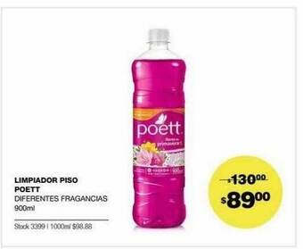 Atomo Conviene Limpiador Piso Poett oferta