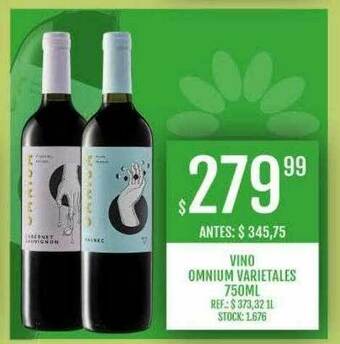 Supermercados Todo Vino Omnium Varietales oferta
