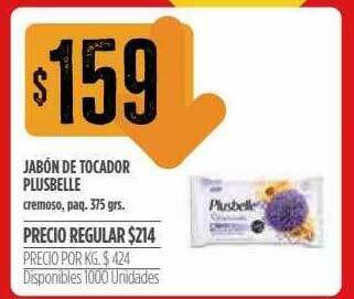 Supermercados Vea Jabón De Tocador Plusbelle oferta