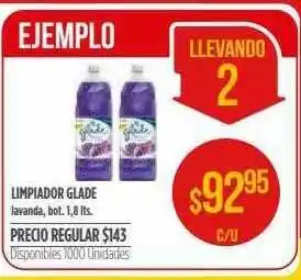 Supermercados Vea Limpiador Glade oferta