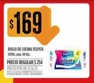 Supermercados Vea Rollo De Cocina Felpita oferta