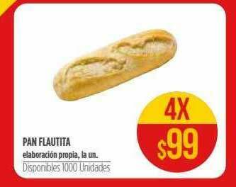 Supermercados Vea Pan Flautita oferta