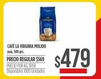 Supermercados Vea Café La Virginia Molido oferta