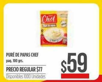 Supermercados Vea Puré De Papas Chef oferta