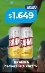 Supermayorista Vital Brahma - cerveza lata oferta