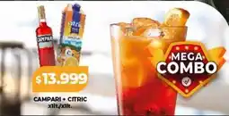 Supermayorista Vital Campari - campari + citric oferta