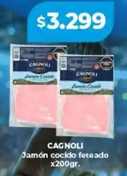 Supermayorista Vital Cagnoli - jamón cocido feteado oferta