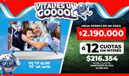 Supermayorista Vital Vital - eq tv qled 75 4k serie oferta