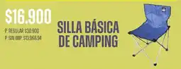 Supermercados Vea Silla básica de camping oferta