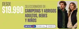 Supermercados Vea Camperas y abrigos adultos, bebes y niños oferta
