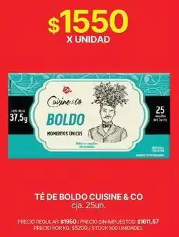 Supermercados Vea Té de boldo oferta