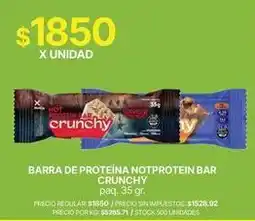 Supermercados Vea Barra de proteína crunchy oferta