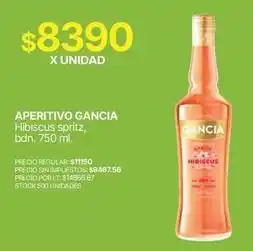 Supermercados Vea Gancia - aperitivo oferta