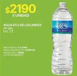 Supermercados Vea Agua eco oferta