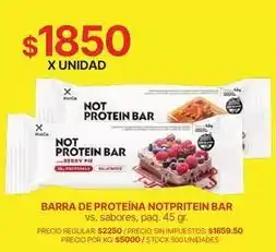 Supermercados Vea Protein bar oferta
