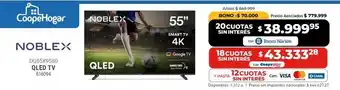 Noblex - 55 smart tv 4k qled tv