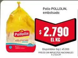 Cooperativa Obrera Patagonia - pollo, embozado oferta