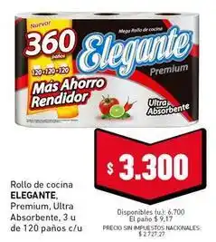 Cooperativa Obrera Elegante - rollo de cocina oferta