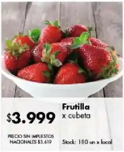 Disco Frutilla oferta