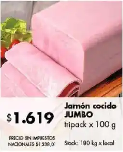 Disco Jamón cocido JUMBO oferta