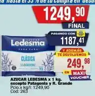 Maxiconsumo Ledesma - azucar clasica oferta