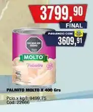 Maxiconsumo Molto - palmito oferta
