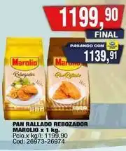 Maxiconsumo Marolio - pan rallado rebozador oferta