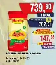 Maxiconsumo Marolio - polenta oferta
