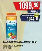 Maxiconsumo Celusal - sal salero fino oferta