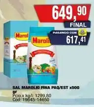 Maxiconsumo Marolio - sal marolio fina paq/est x500 oferta