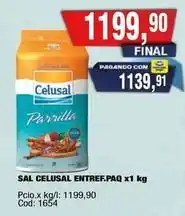 Maxiconsumo Celusal - sal celusal entref.paq x1 kg oferta