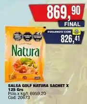 Maxiconsumo Natura - salsa golf natura sachet x oferta