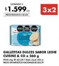 Disco Galletitas dulces sabor leche oferta