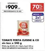 Disco Tomate perita cuisine & co oferta