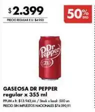 Disco Gaseosa regular oferta