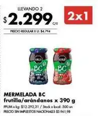 Disco Bc - mermelada oferta