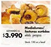 Disco Surtidas - medialunas/ facturas surtidas oferta