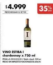 Disco Vino estiba i chardonnay oferta