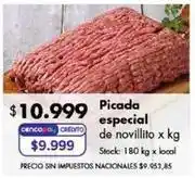 Disco Picada especial de novillito oferta