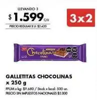 Disco Marroc - galletitas chocolinas oferta