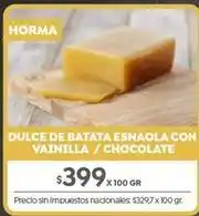 Jumbo Esnaola - dulce de batata oferta
