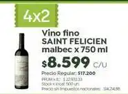 Jumbo Saint felicien - vino fino malbec oferta