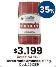 Coto Amanda - yerba mate, x 1 kg. cod. 251289 oferta