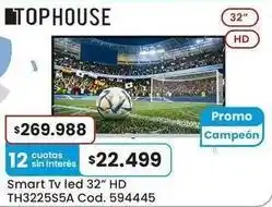 Coto 32 - smart tv led hd th25s5a oferta